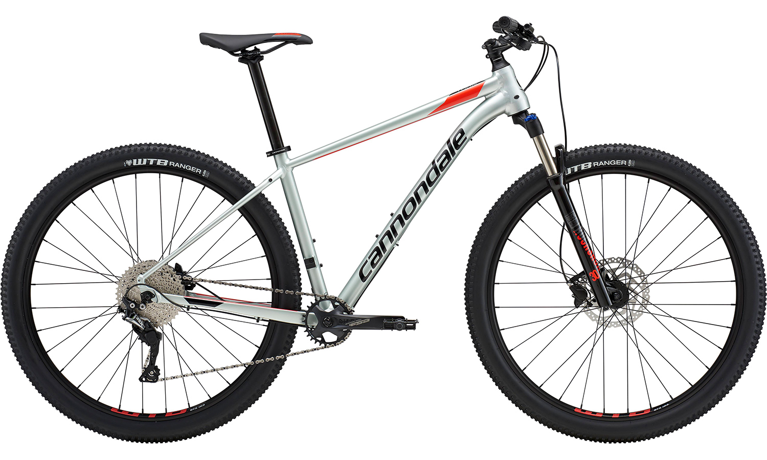 Фотографія Велосипед 29" Cannondale TRAIL 4 (2019) 2019 Сірий